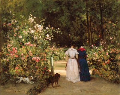 Promenade von Constant Emile Troyon